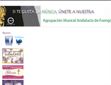 Tablet Screenshot of amafuengirola.com
